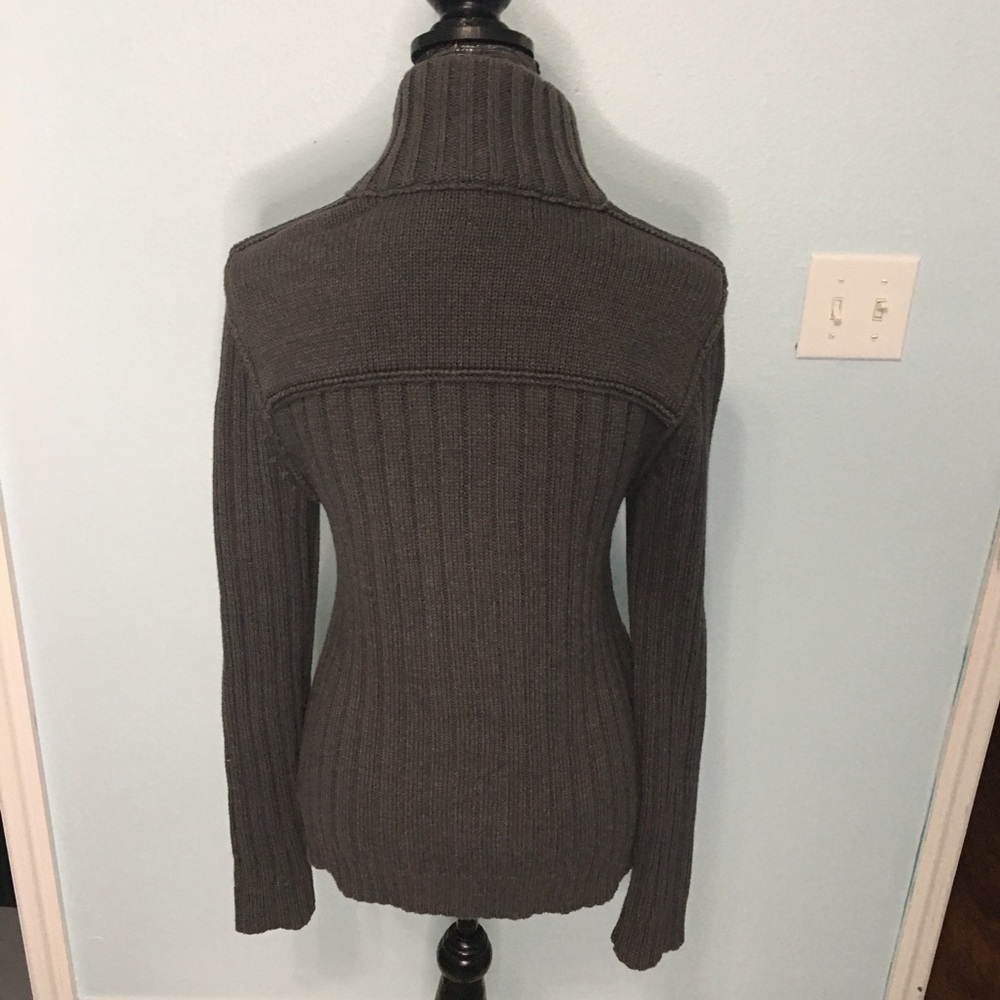 Express Gray Sweater Jacket - image 3